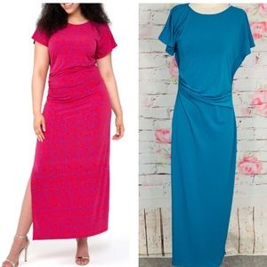 Leota Corrine kimono sleeve maxi dress